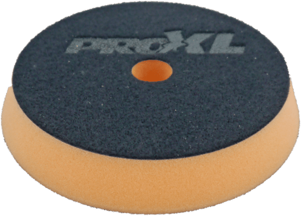 A medium dense 140mm car polishing pad for use with rotary polishing and buffing machines.