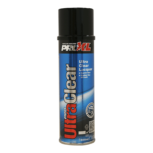 1K UltraClear Gloss Clear Lacquer Aerosol (500ml) Product Image